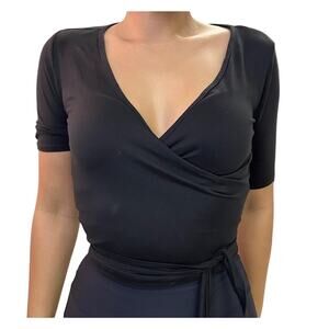 Woman Cross Neck Blouse